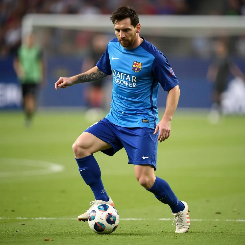 Phong cách thời trang thể thao của Messi