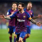 Messi Ghi Bàn Trong Trận Đấu La Liga