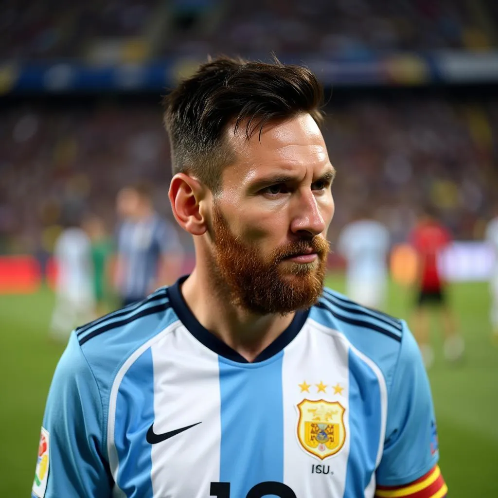 Lionel Messi thất vọng ở Copa América