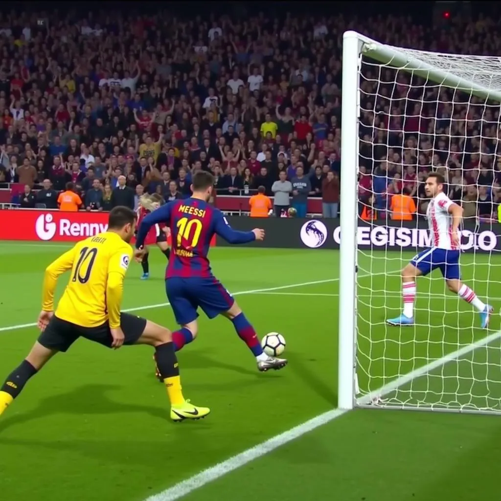 Messi's Stunning Goal Against Celta Vigo