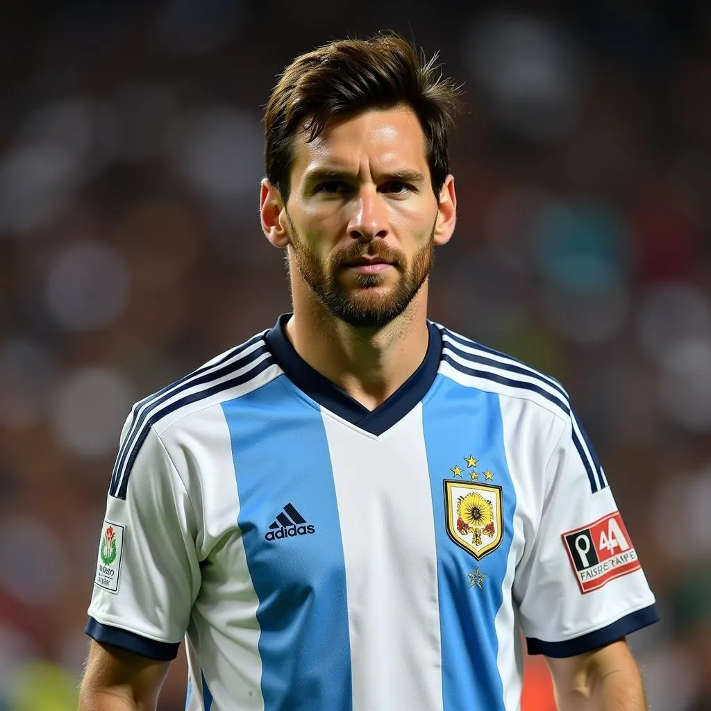 Messi khoác áo đội tuyển Argentina lần đầu