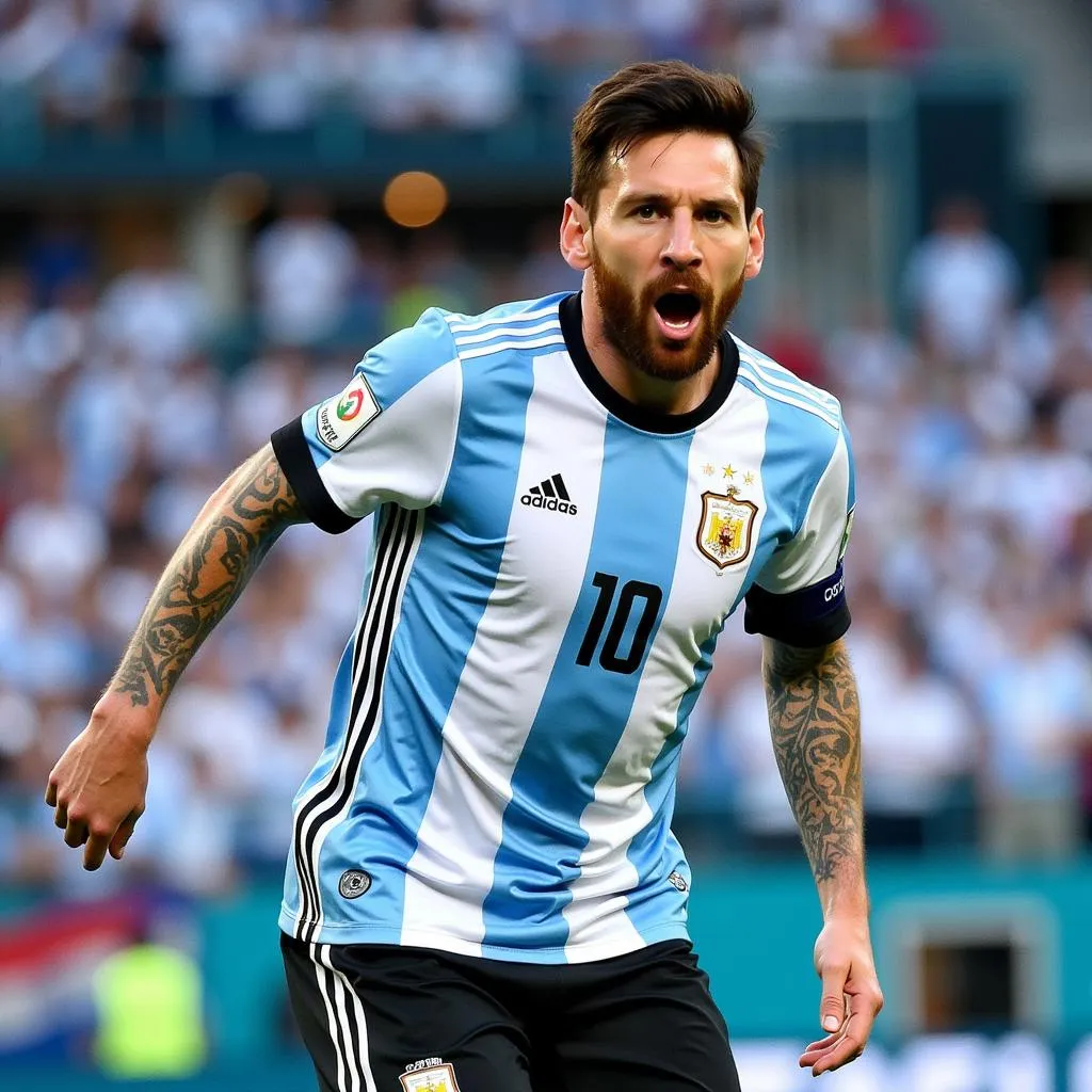 Messi dẫn dắt Argentina ở World Cup 2022