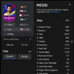 Messi mặc định FO4 - Ép thẻ thành công