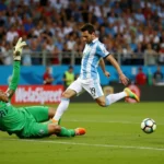 Lionel Messi Missing Penalty in 2014 World Cup Final