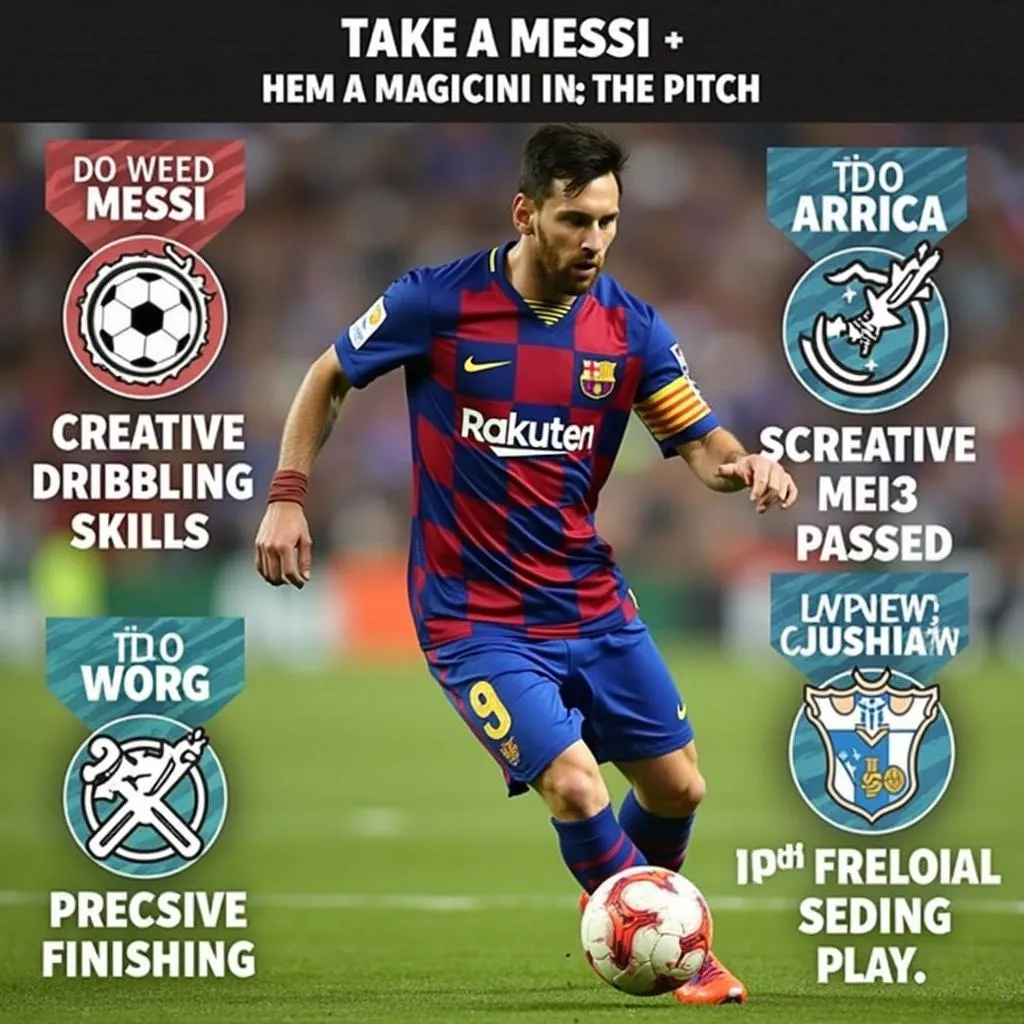 Messi's skills highlight