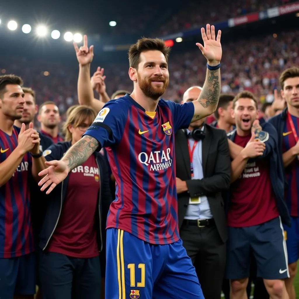 Messi: Sự Yêu Mến Và Hỗ Trợ Từ Người Hâm Mộ