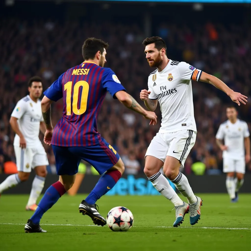 Messi vs Real Madrid