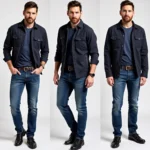 Quần jeans slim fit của Messi