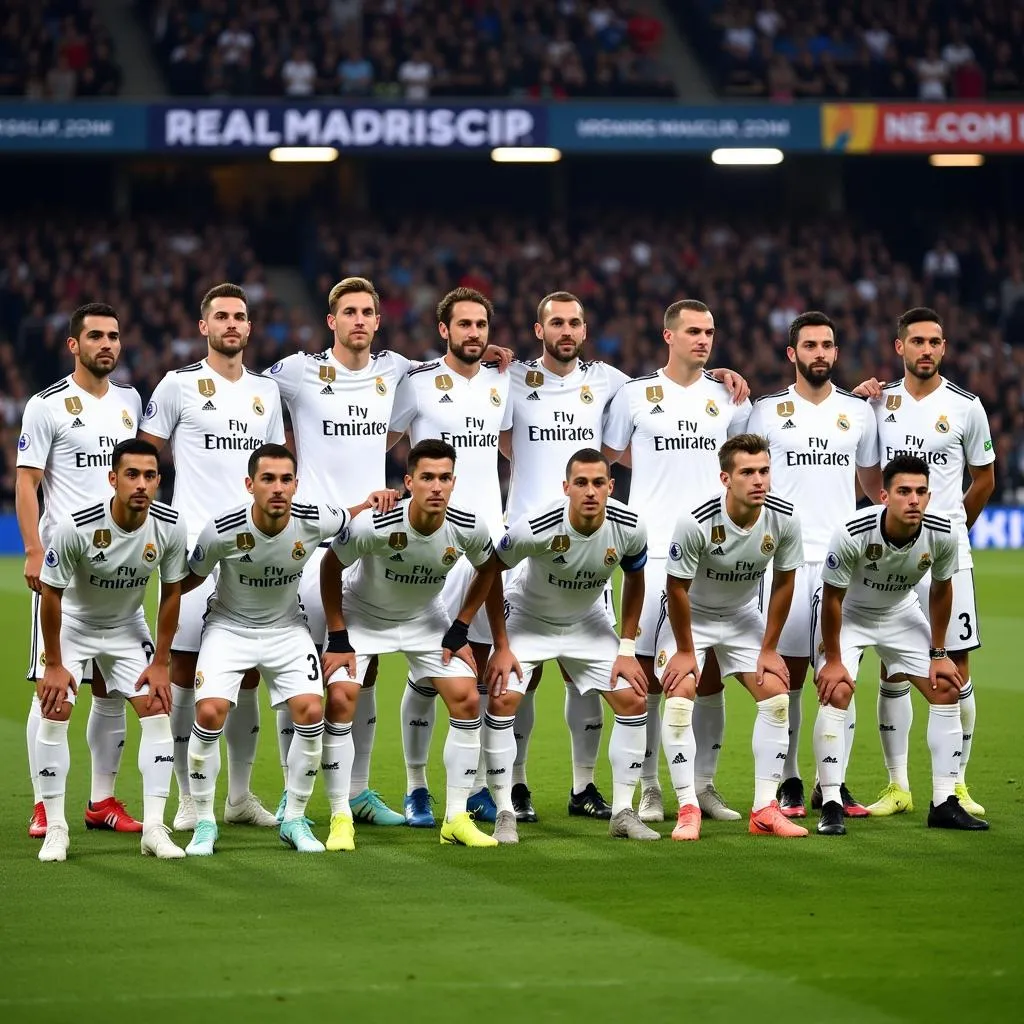 Đội hình Real Madrid ra sân