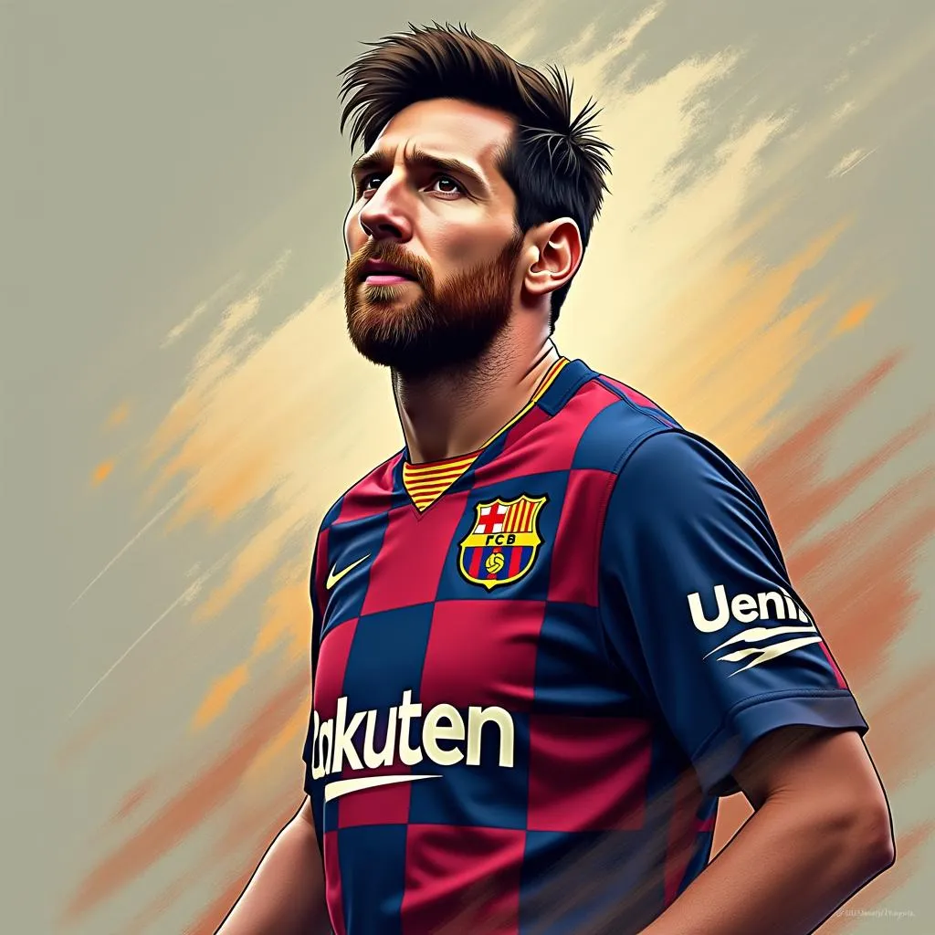 Các tác phẩm nghệ thuật trên Deviantart lưu giữ hình ảnh Messi, một tượng đài bất tử trong lòng người hâm mộ