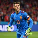 David de Gea trong áo Tây Ban Nha xanh thủ môn Euro 2016