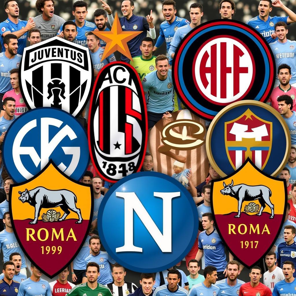 Các đội bóng mạnh nhất Serie A