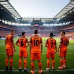 Câu lạc bộ Shakhtar Donetsk tại sân vận động Donbass Arena