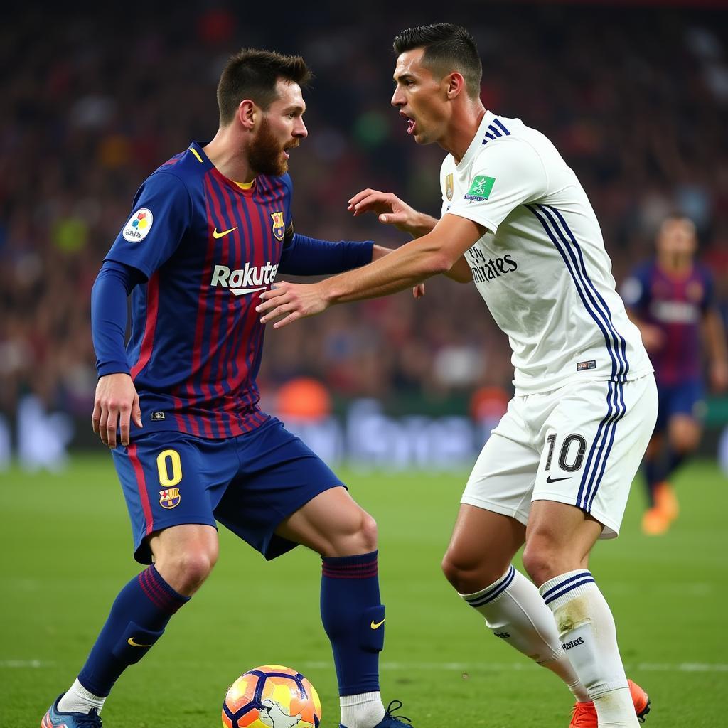 Messi và Ronaldo đối đầu nhau tại bán kết C1