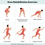 Football Player Knee Rehabilitation Exercises