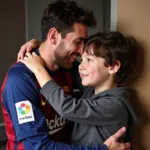 Jorge Horacio Messi và Lionel Messi