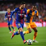 Kỹ thuật điêu luyện của Messi