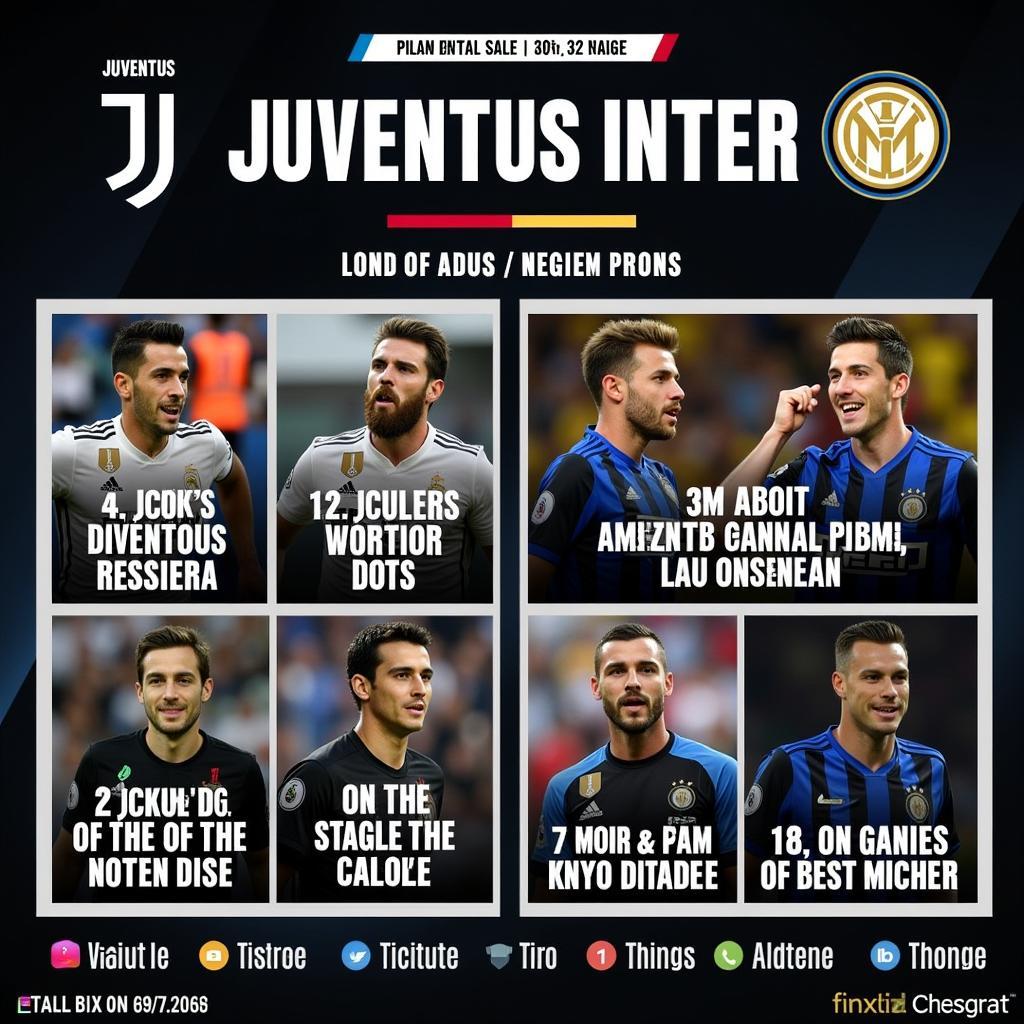 Lịch sử đối đầu Juventus Inter: Những khoảnh khắc đáng nhớ