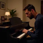 Lionel Messi Chơi Đàn Piano Năm 2018