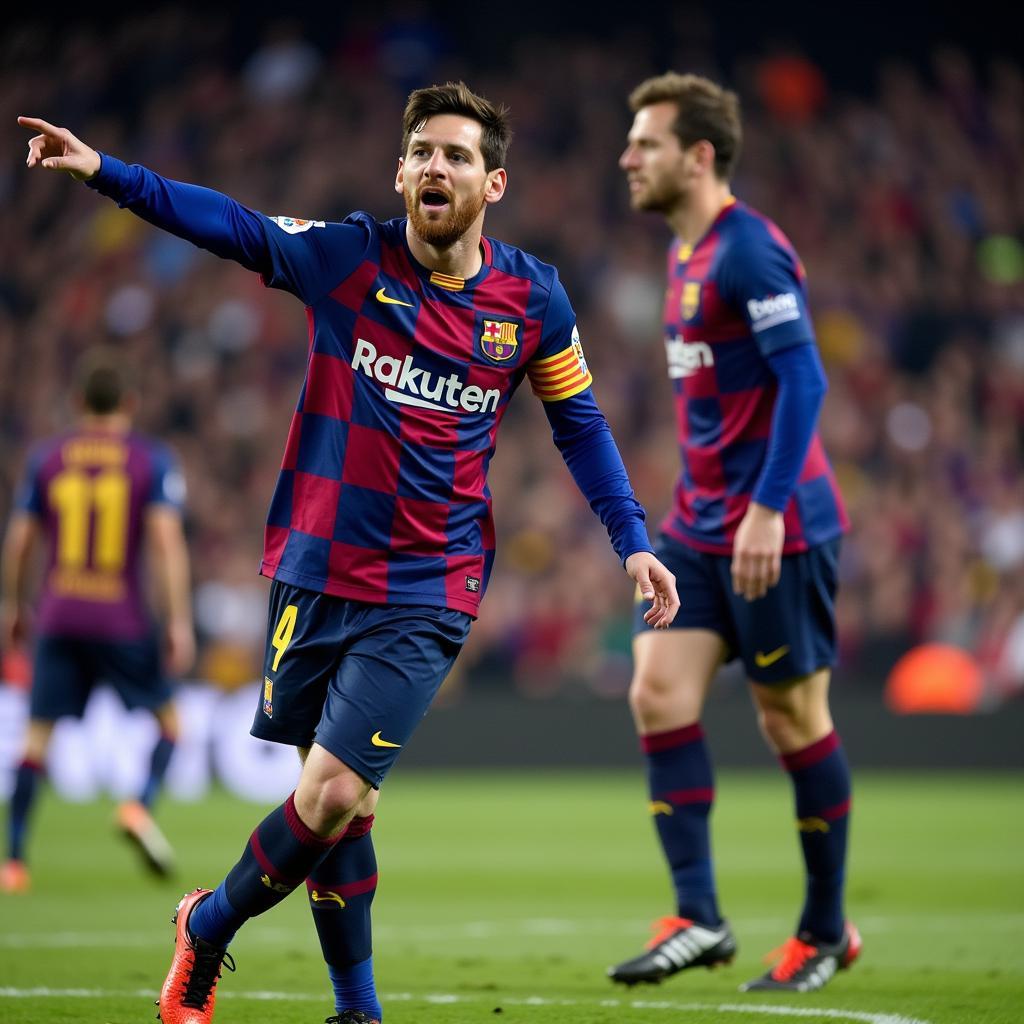 Lionel Messi Trận Đấu Ra Mắt Barcelona