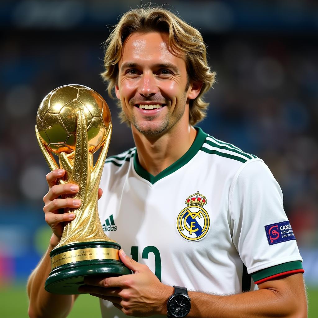 Luka Modric nâng cao Quả Bóng Vàng 2018