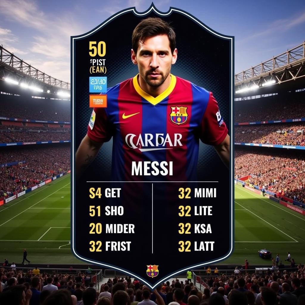 Messi 2008 FIFA 09 Rating: Tiềm Năng Bùng Nổ