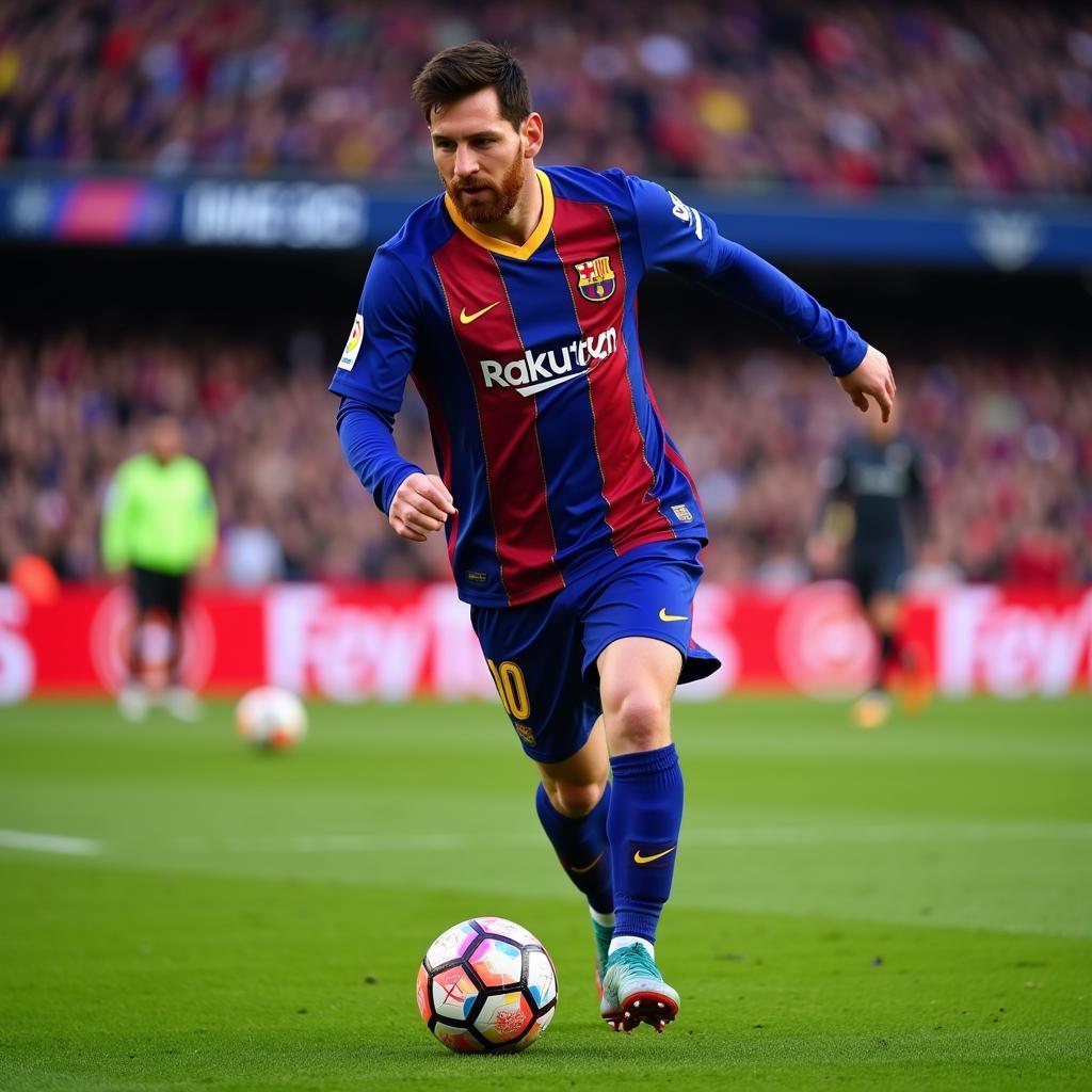 Messi trong màu áo Barcelona mùa giải 2019/20