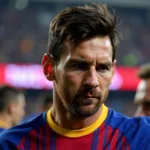 Messi buồn sau trận chung kết World Cup