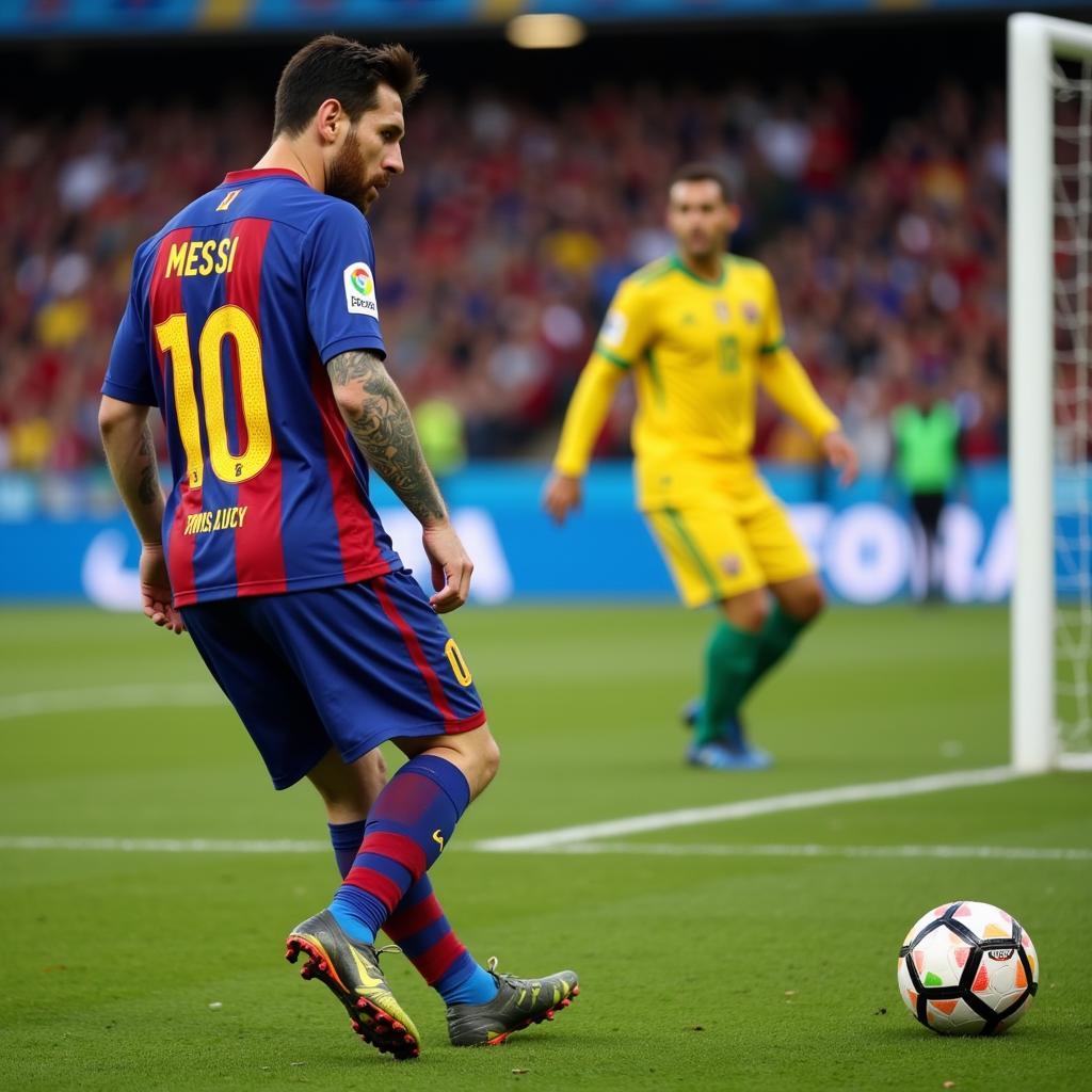 Messi sút penalty hỏng tại Copa America