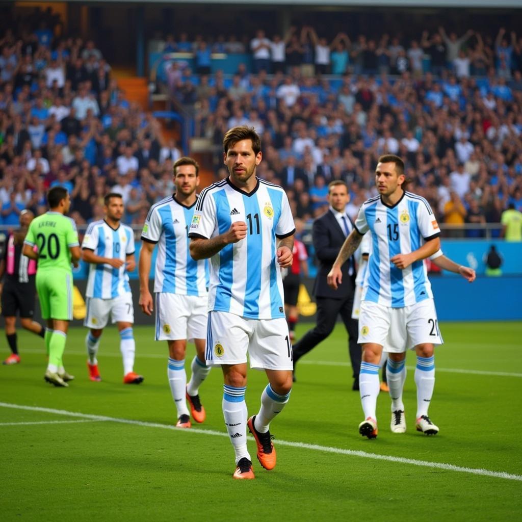 Messi dẫn dắt Argentina vào chung kết World Cup 2014