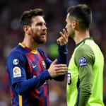 Messi đổ lỗi trong trận đấu căng thẳng