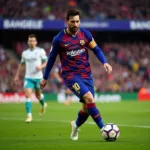 Messi dứt điểm cực kỳ chính xác