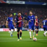 Messi ghi bàn vào lưới Chelsea tại Champions League