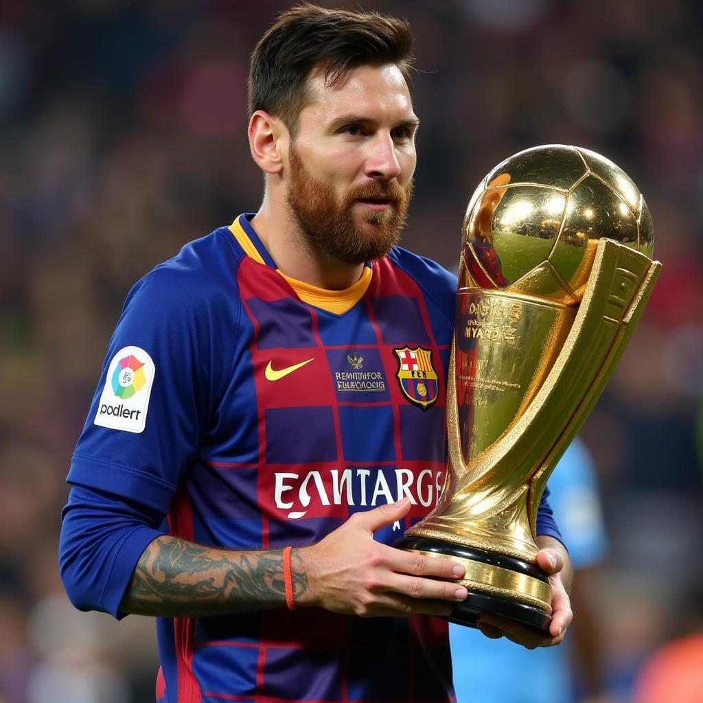 Messi giành Quả bóng vàng