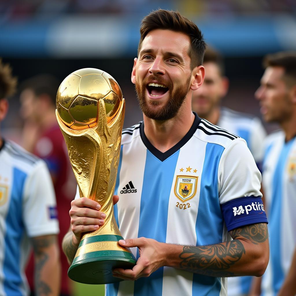 Messi giành Quả Bóng Vàng World Cup 2022