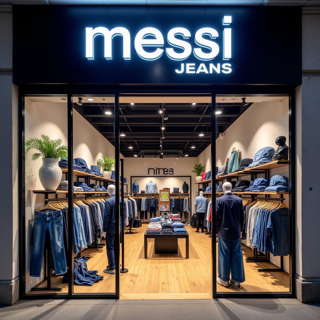 Cửa hàng Messi Jeans Quang Trung