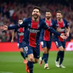 Messi khai xuân cùng PSG