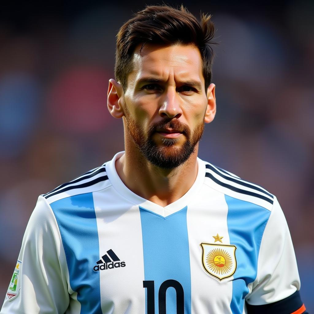 Messi khoác áo số 10 Argentina: Biểu tượng của một huyền thoại