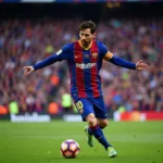 Messi kiến tạo tại Barcelona