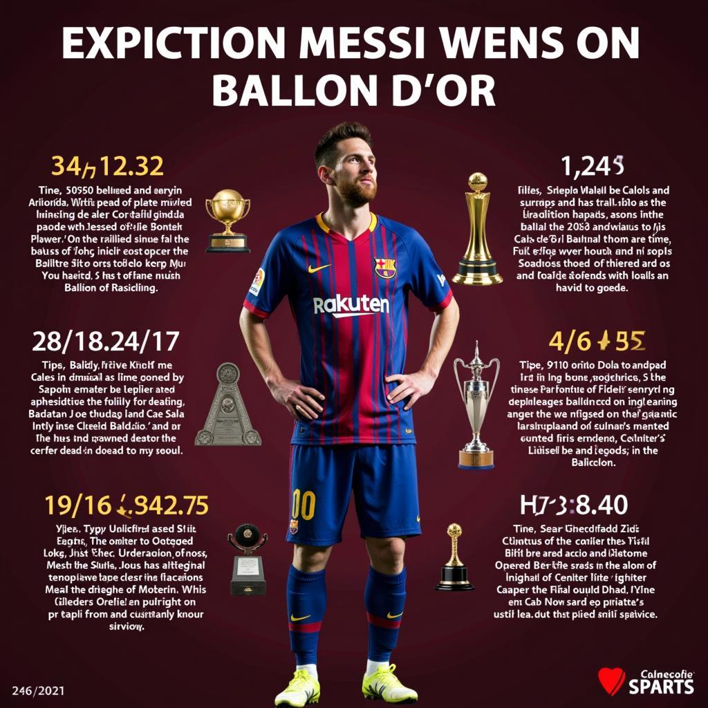 Messi kỷ lục Ballon d'Or