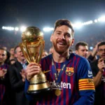 Messi nâng cao Quả Bóng Vàng lần thứ 7 - khoảnh khắc lịch sử