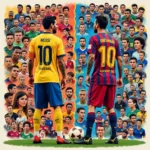 Messi Neymar ảnh hưởng bóng đá thế giới