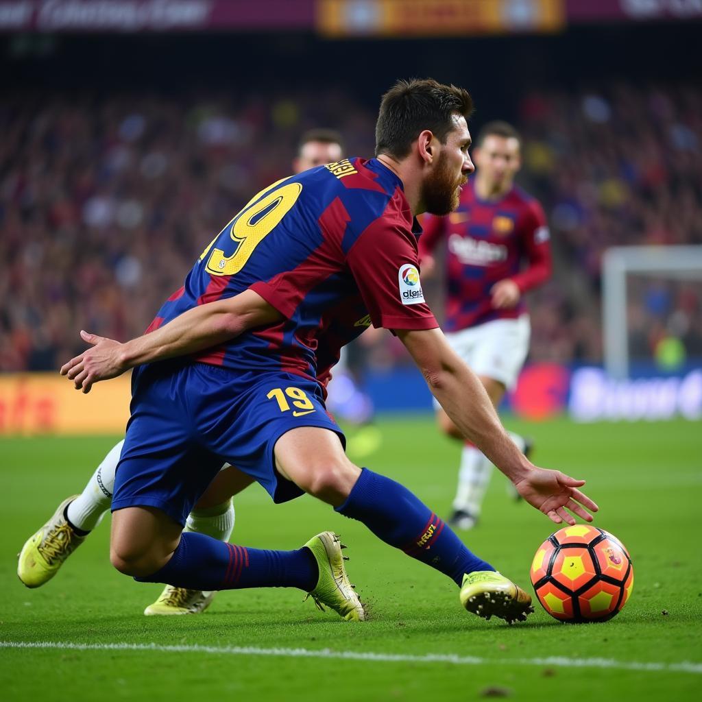 Messi Ngã Sấp Mặt Trong Trận Đấu Kinh Điển