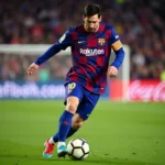 Messi nhanh nhẹn và kỹ thuật