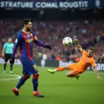 Messi thực hiện cú panenka đỉnh cao