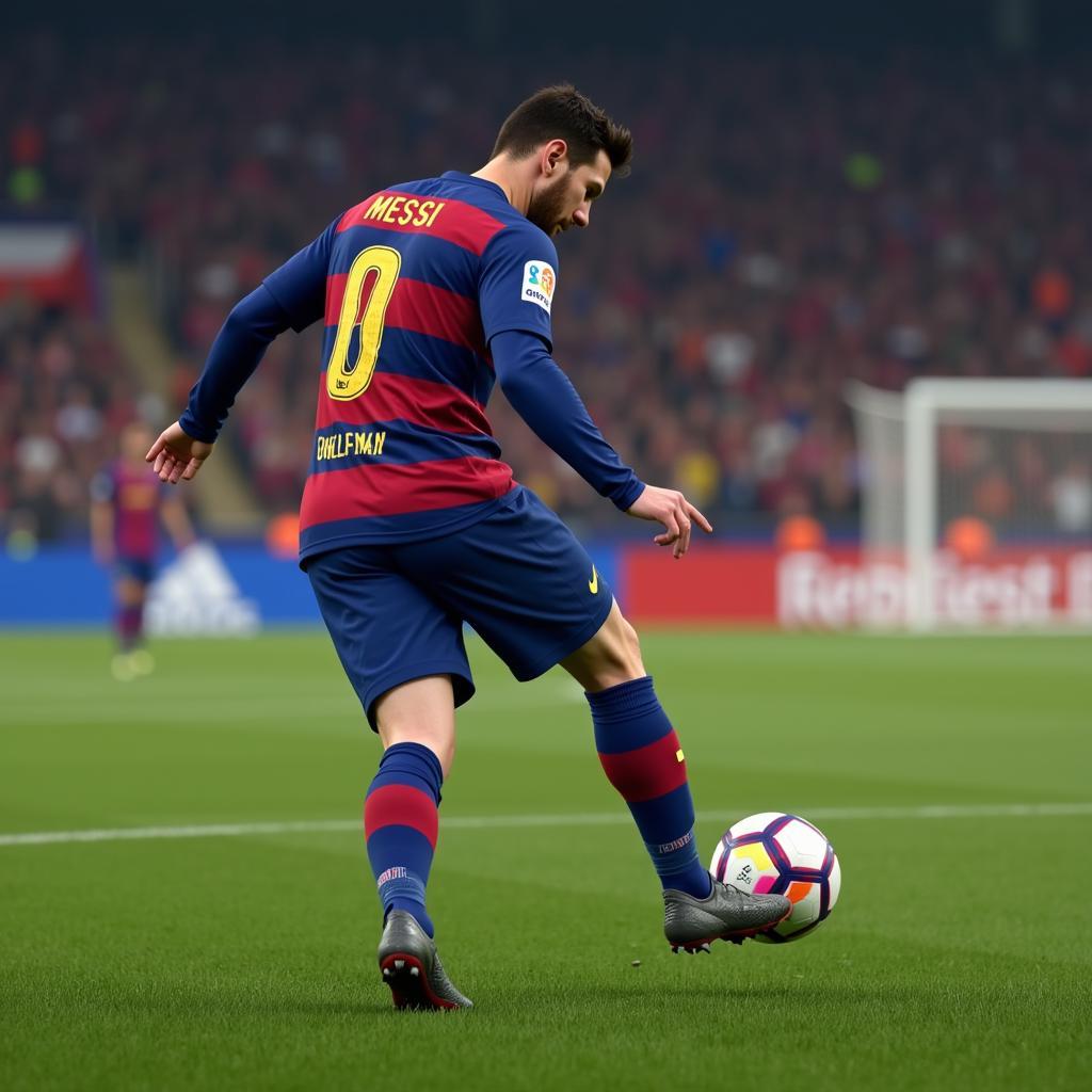 Messi PES 20 Sút Phạt