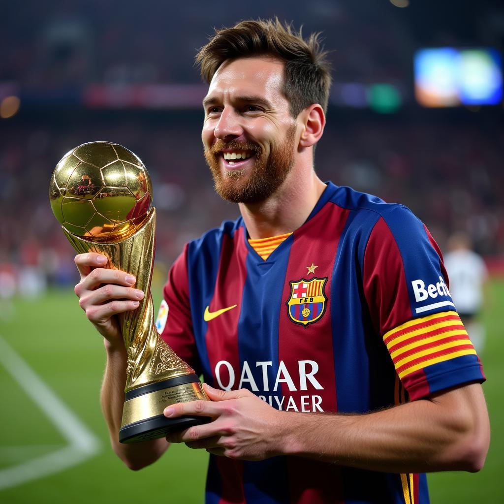 Messi Quả Bóng Vàng 2021