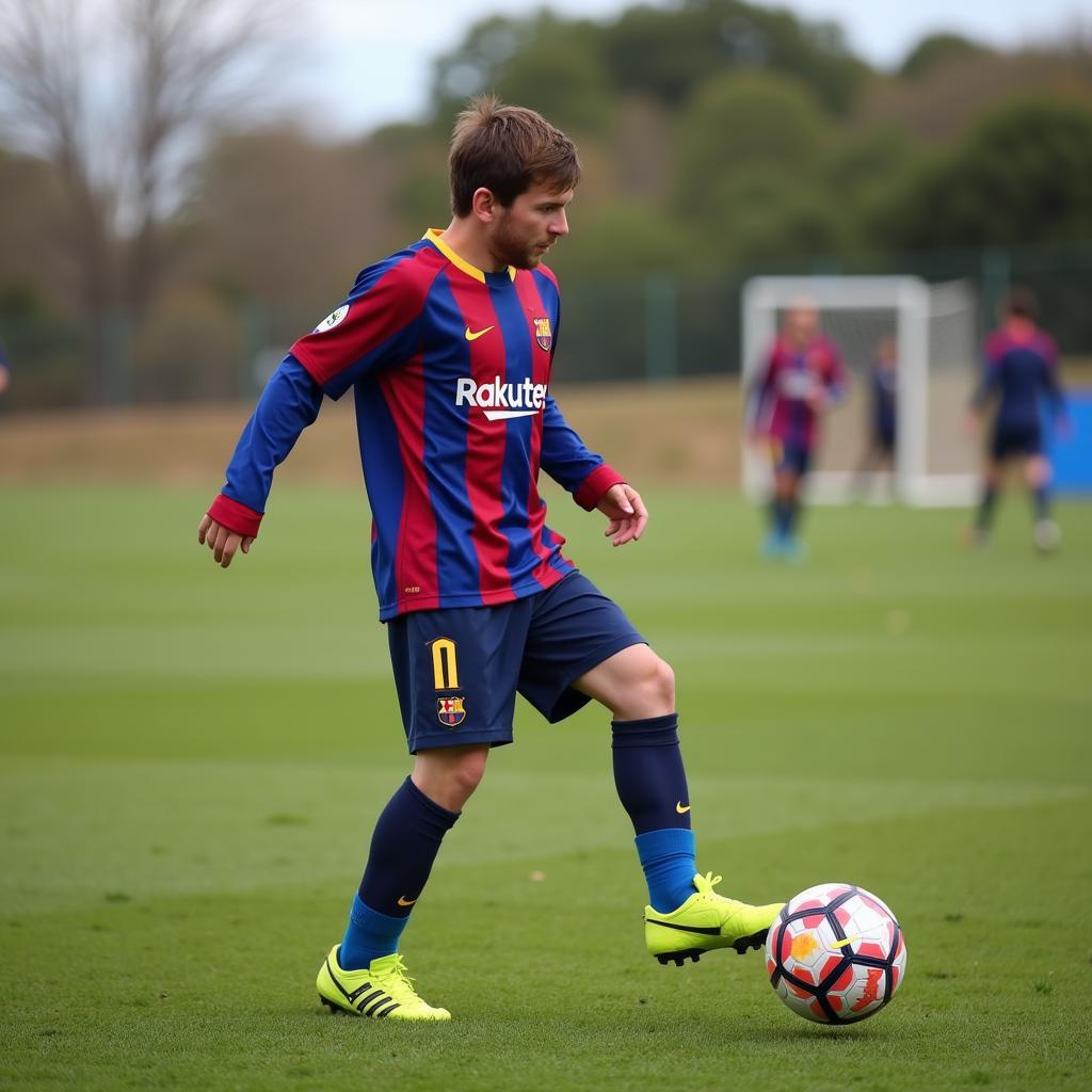 Messi tại La Masia