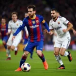 Messi tỏa sáng tại Barcelona