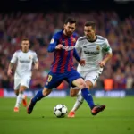 Messi tỏa sáng trong trận đấu Barcelona vs Real Betis